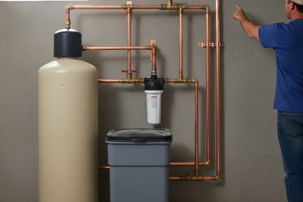 Whole-house water treatment system installed in Homewood